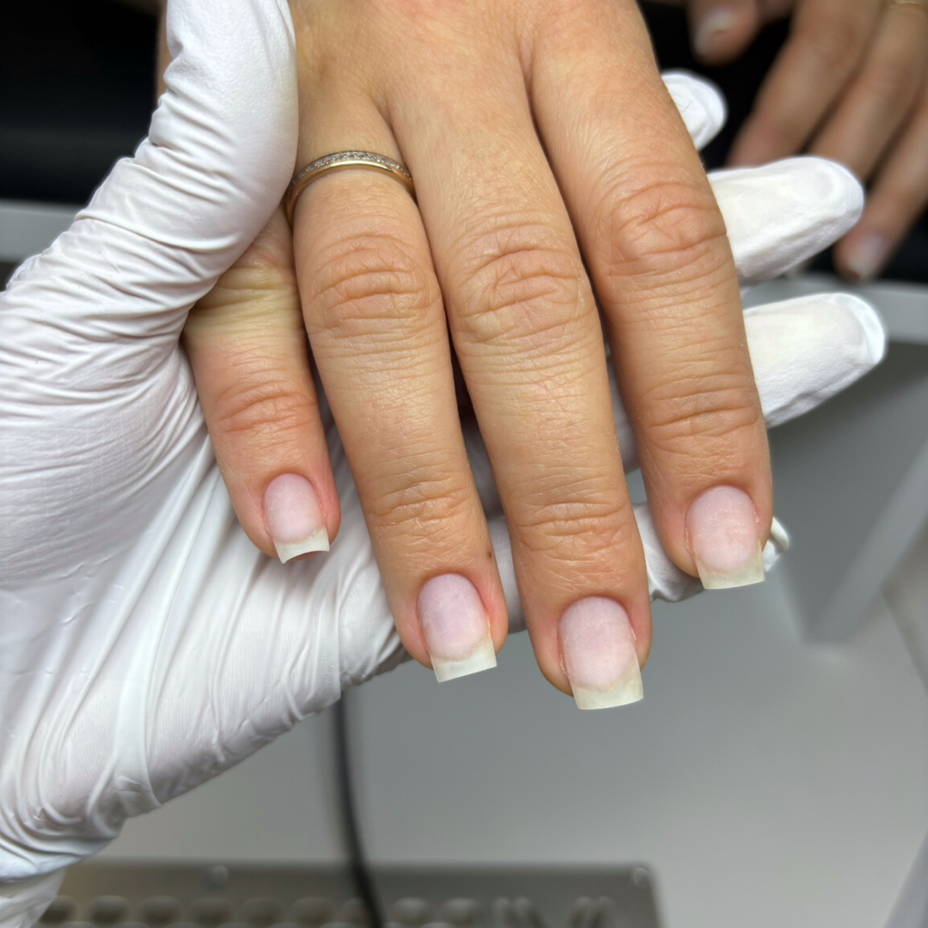 Маникюр без покрытия