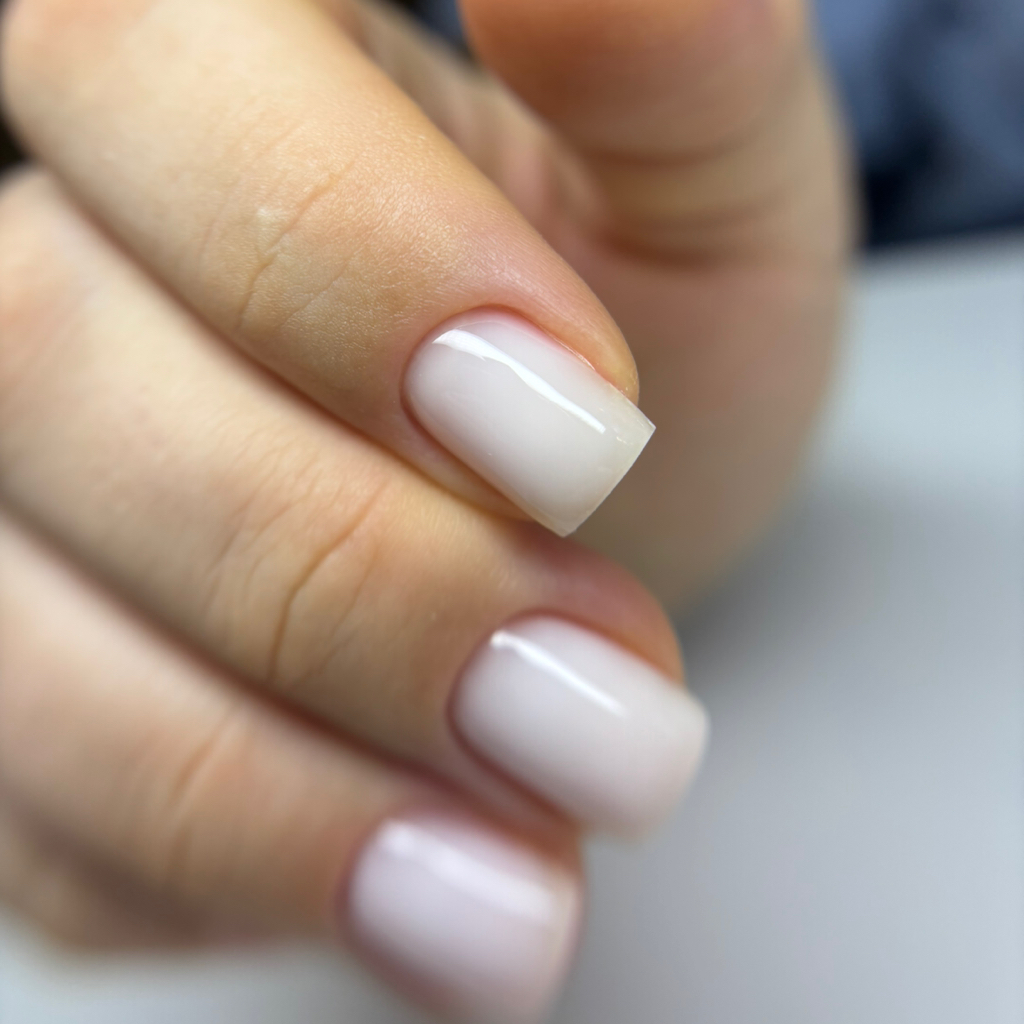 Маникюр+укрепление ногтей гелем