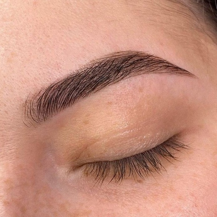 Окрашивание бровей(краска)