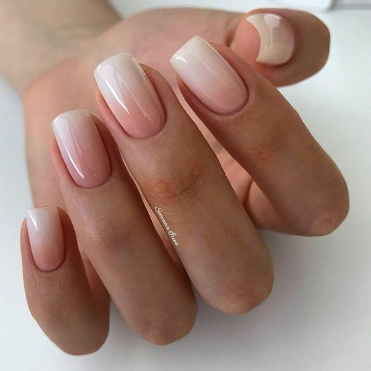 Ombre Nail Art Airograf (Омбре Айрографом)