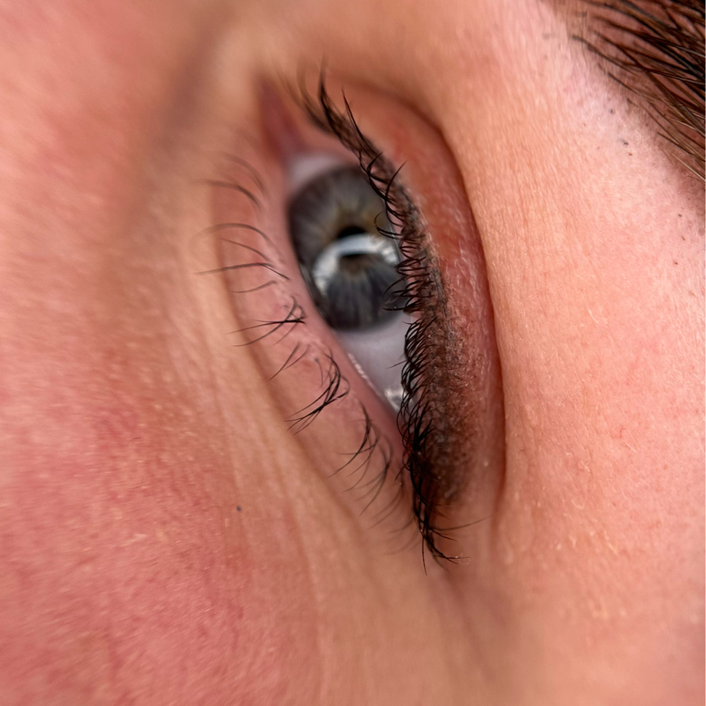 Межресничка с растушевкой