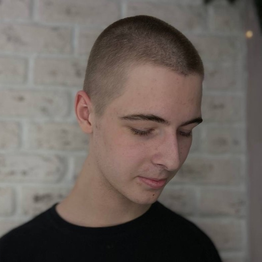 Стрижка под одну насадку