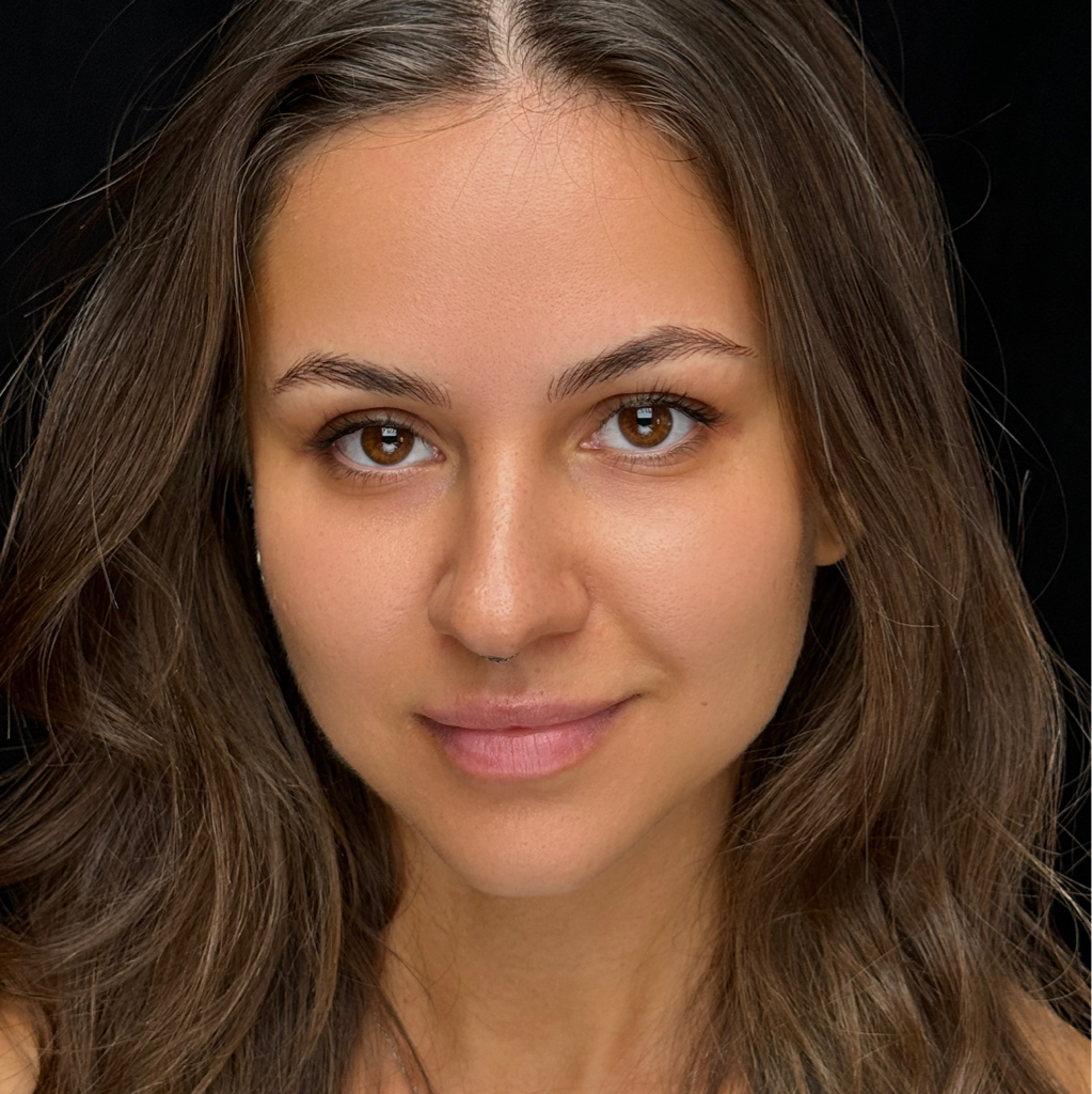 Перманент бровей. 2-й этап. Волосковая или комбинированная техника