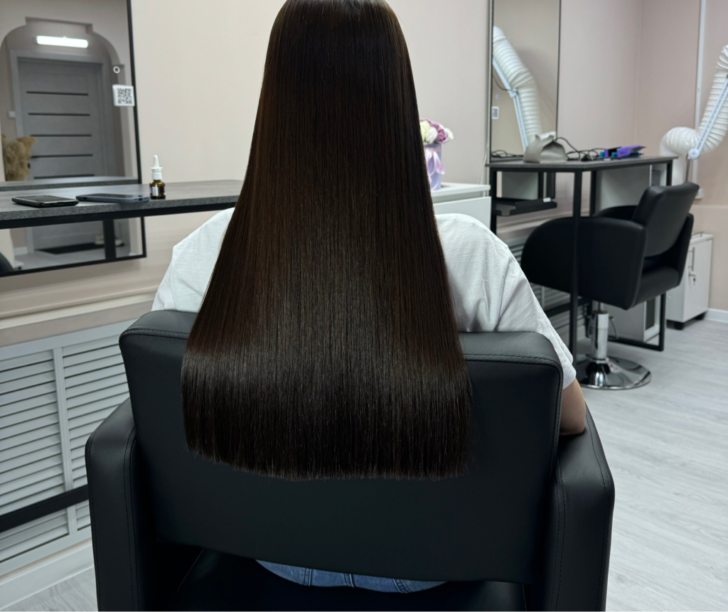 Нанопластика в технике «Полуперманент»