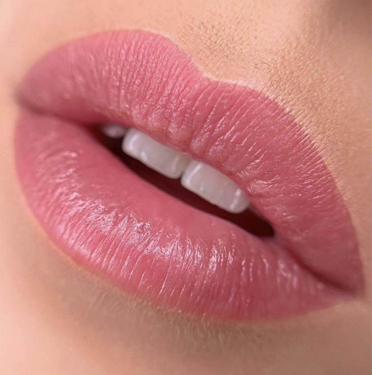 Коррекция перманента. Зона: губы