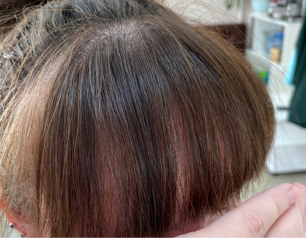 Кератиновое выпрямление чёлки