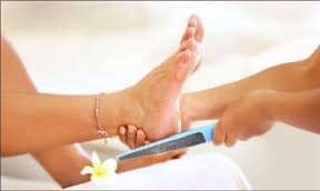 Обработка стоп (без обработки пальцев и трещин)