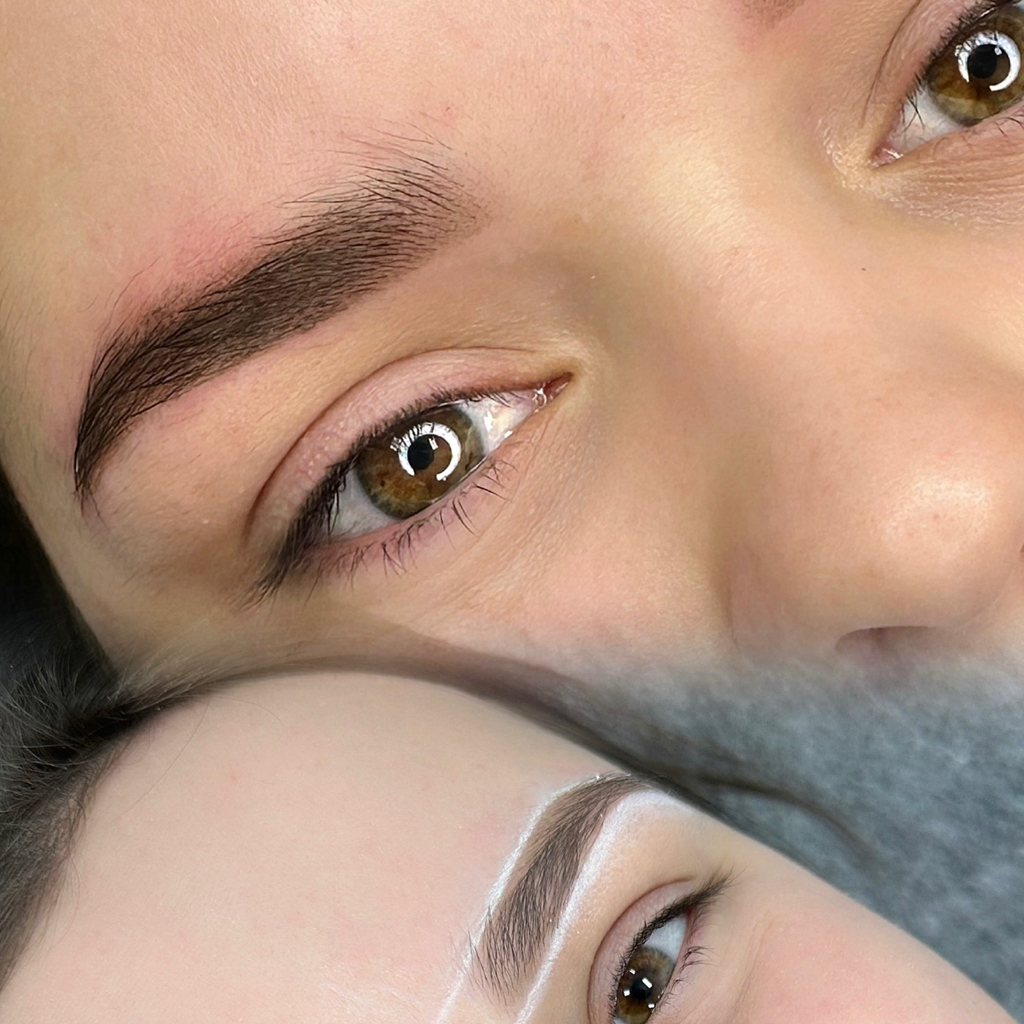 Коррекция перманентного макияжа (губы, брови или веки)