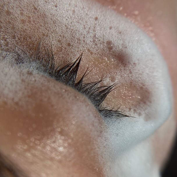 Снятие ресниц другого мастера, с последующим моим перенаращиванием