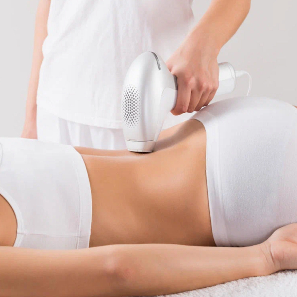 Поясница лазер