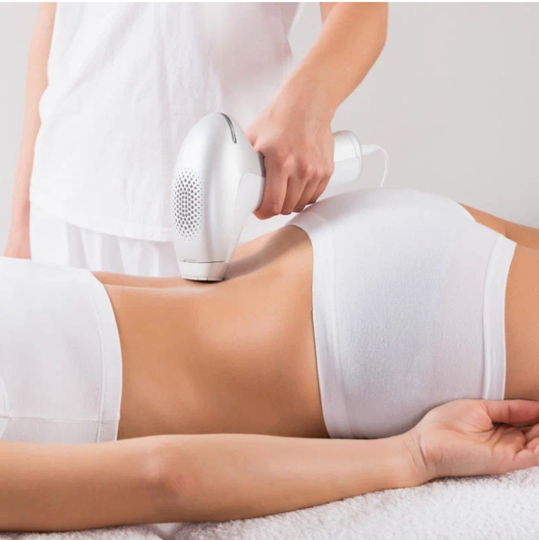 Спина полностью лазер