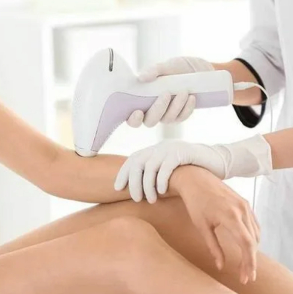 Руки до локтя лазер