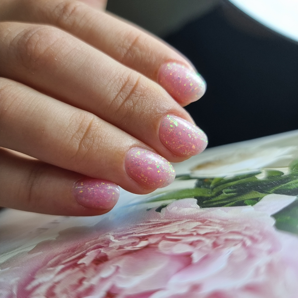 Короткие ногти. БАЗА. Маникюр с покрытием .