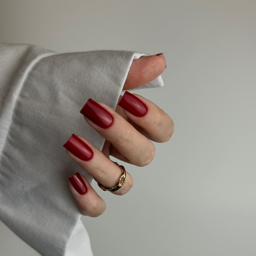 МАНИКЮР С ПОКРЫТИЕМ MIDI - снятие - маникюр  - укрепление гелем - гель лак