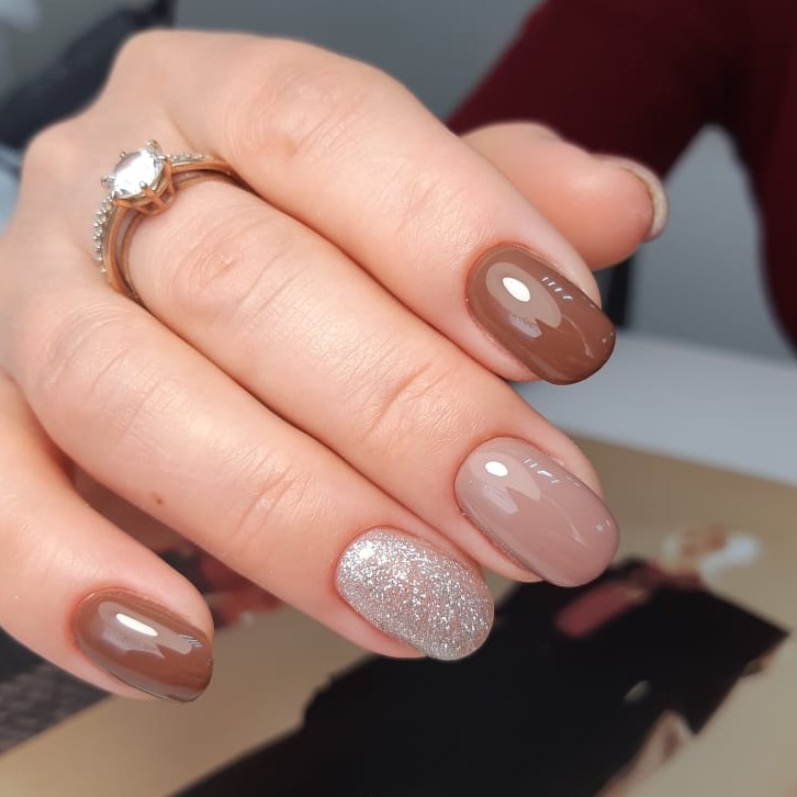 Укрепление базой/ гелем (однотон, френч)