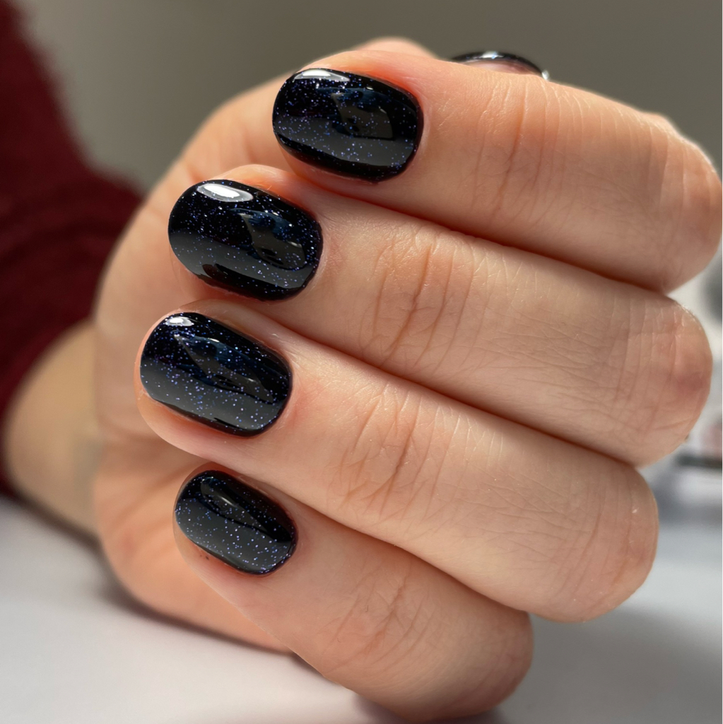 Маникюр с покрытием гель-лак + укрепление ( гель / акриловая пудра )