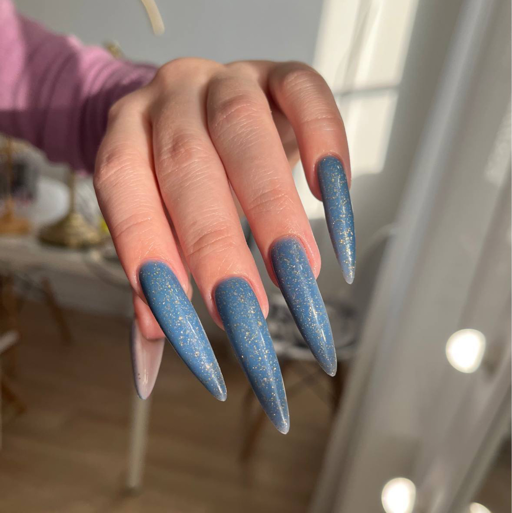 Маникюр XL (наращивание однотон)