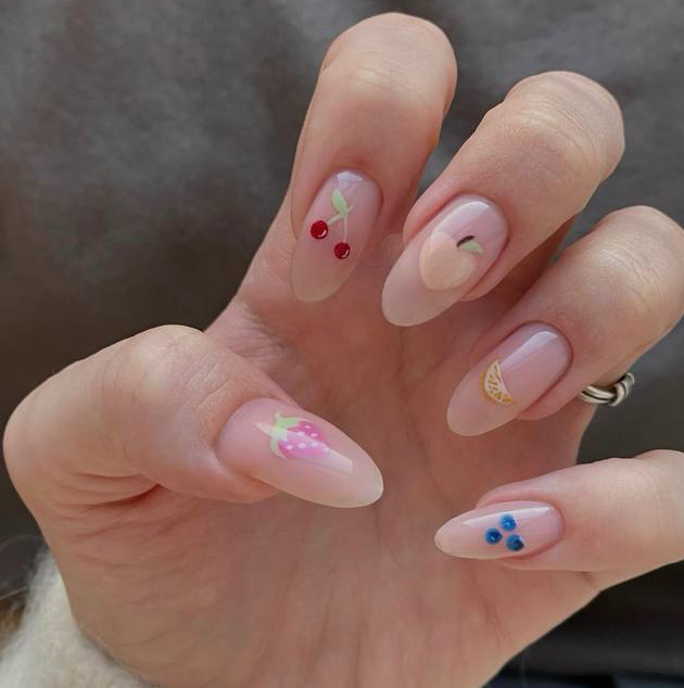 Маникюр М (покрытие с дизайном)