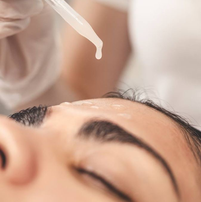 Массаж эстетический по кератолитикам (отшелушивающий)