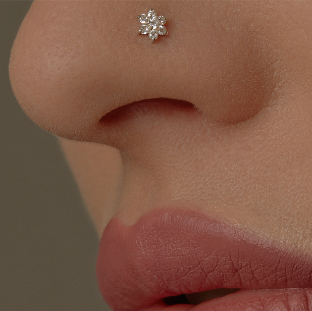 Прокол крыла носа