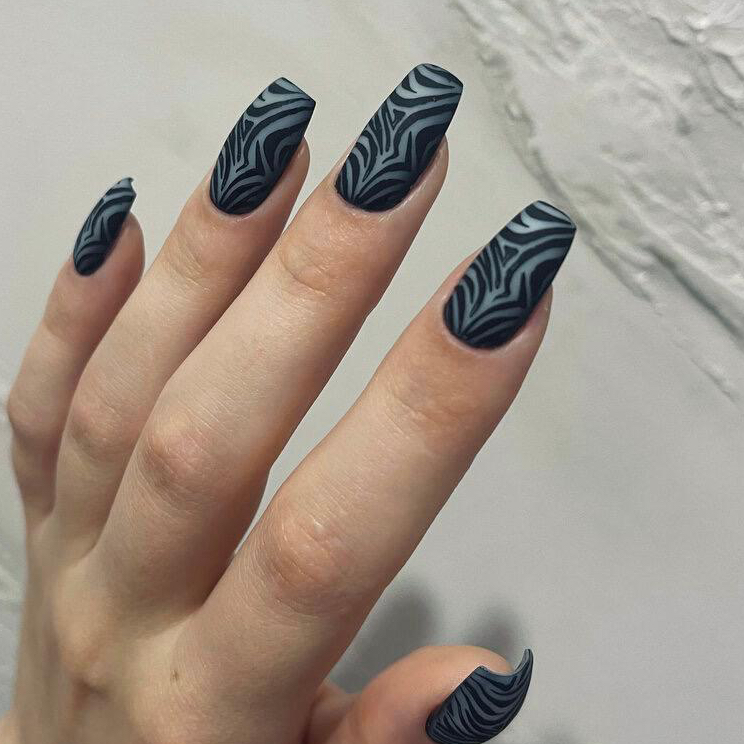 Маникюр с покрытием гель-лак + дизайн ( все пальцы)