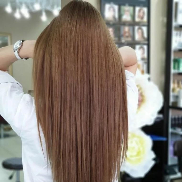 Стрижка женская очень длинные