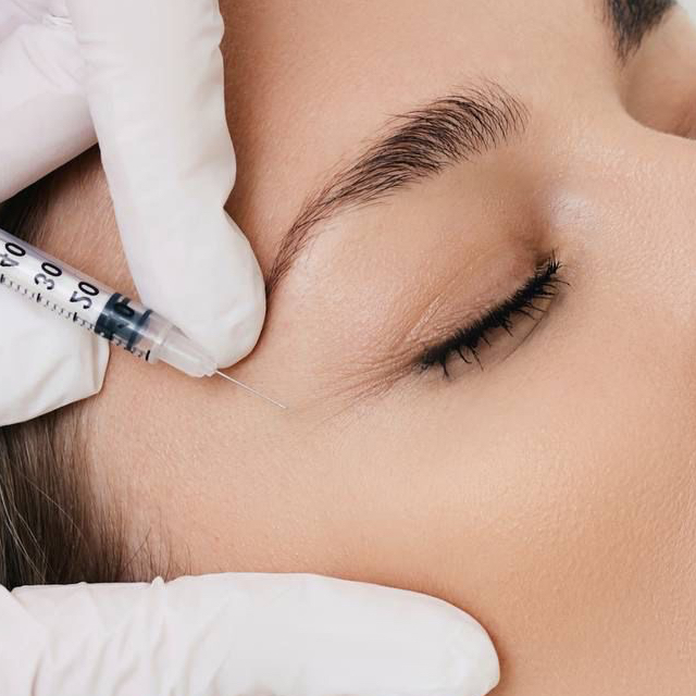 1 зона (лоб/межбровье/глаза)