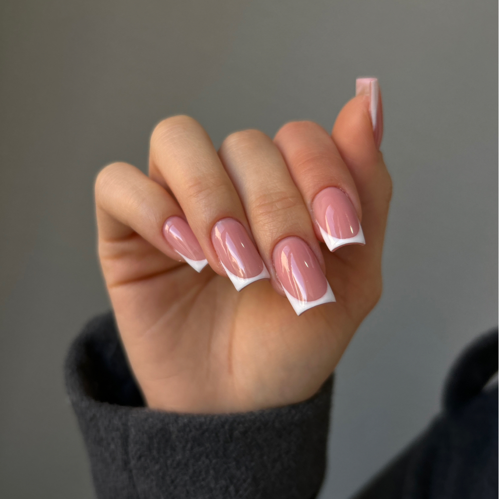 Маникюр+реставрация+френч