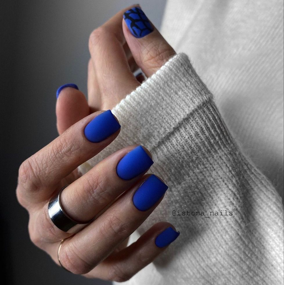 Маникюр комби+покрытие