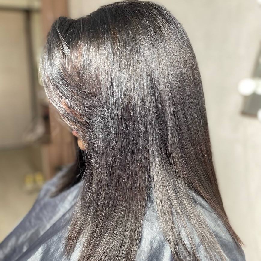 Стрижка чёлки