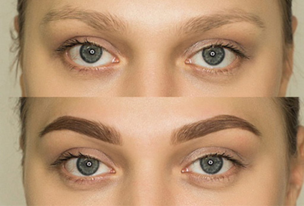 Комплекс 1: окрашивание ресниц и моделирование/архитектура бровей