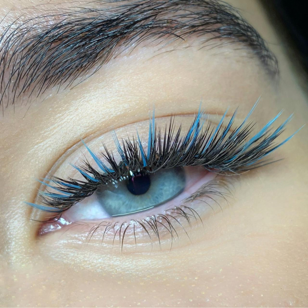 Цветные ресницы