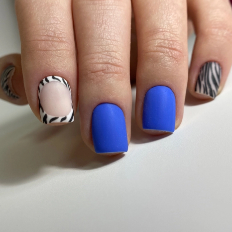 Покрытие гель-лак,дизайн до 4х ногтей