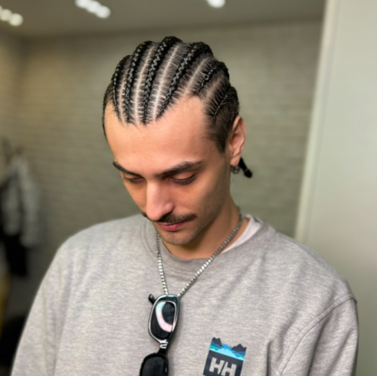 Мужские брейды