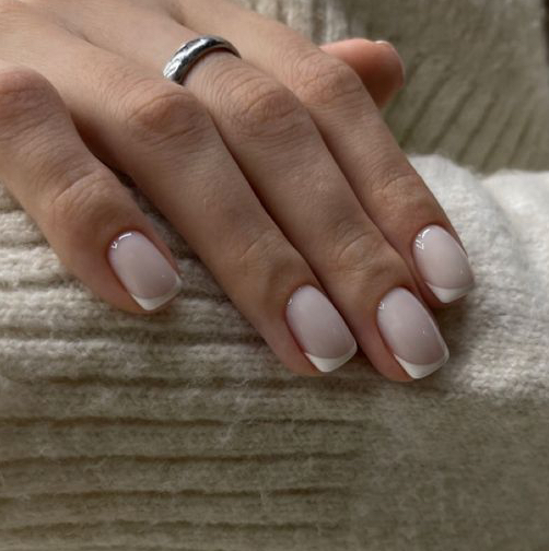 Маникюр с покрытием и френч