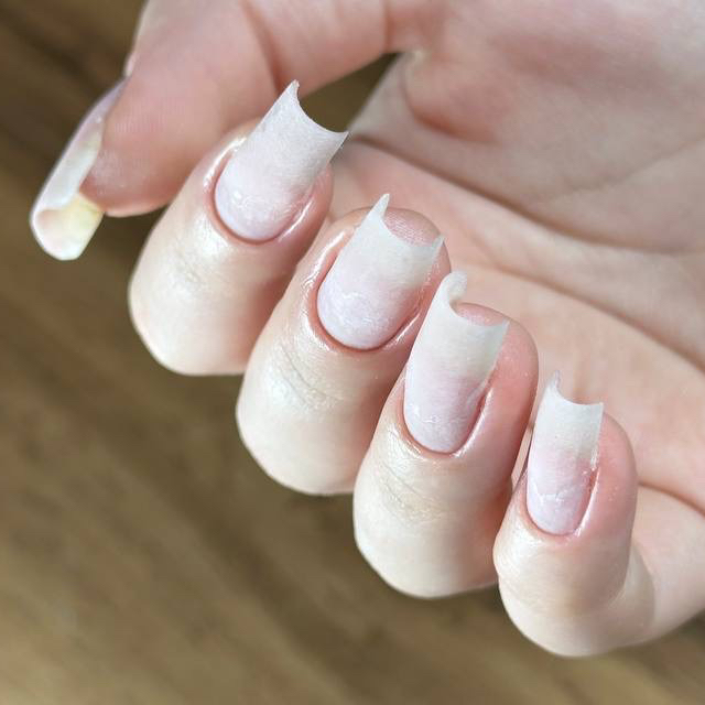 Маникюр комбинированный