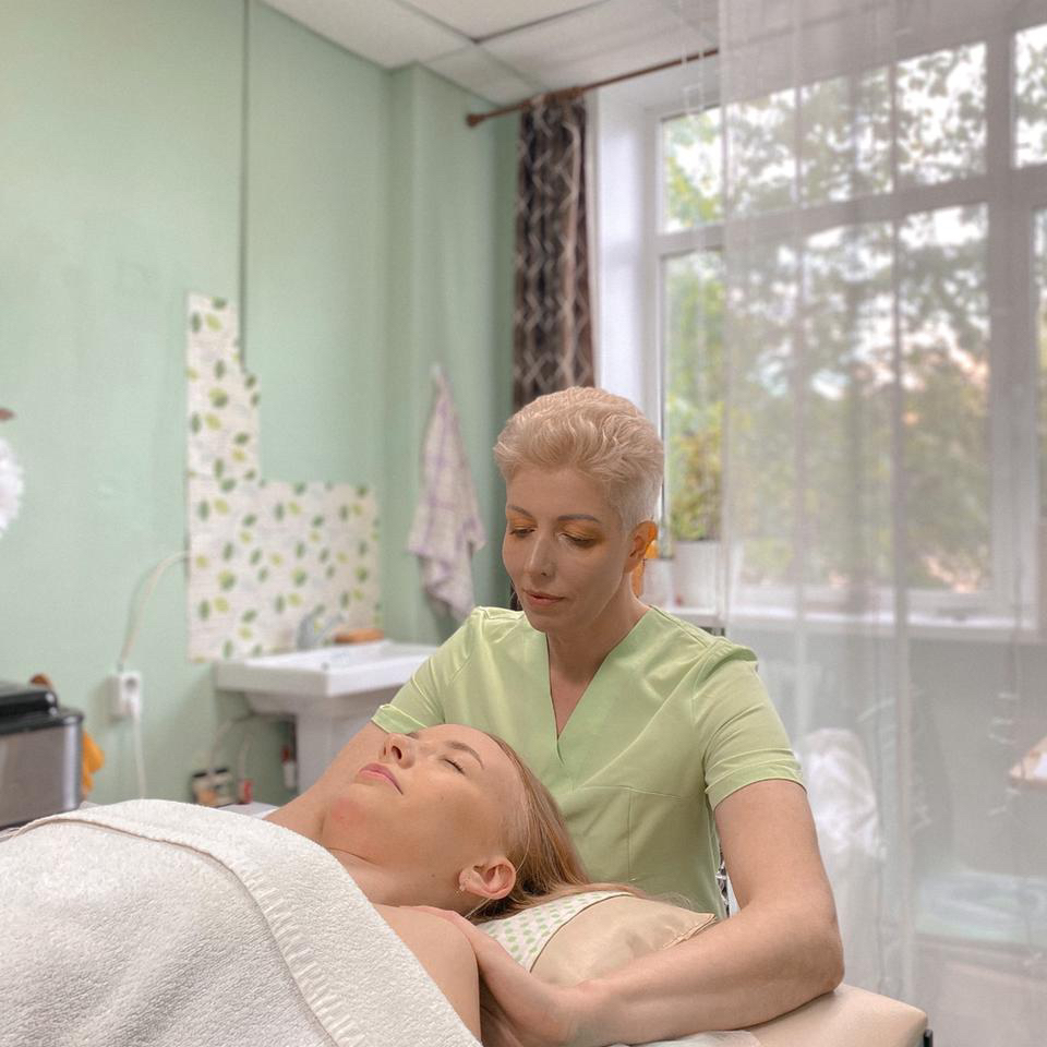 общий  массаж- остеопатическая техника