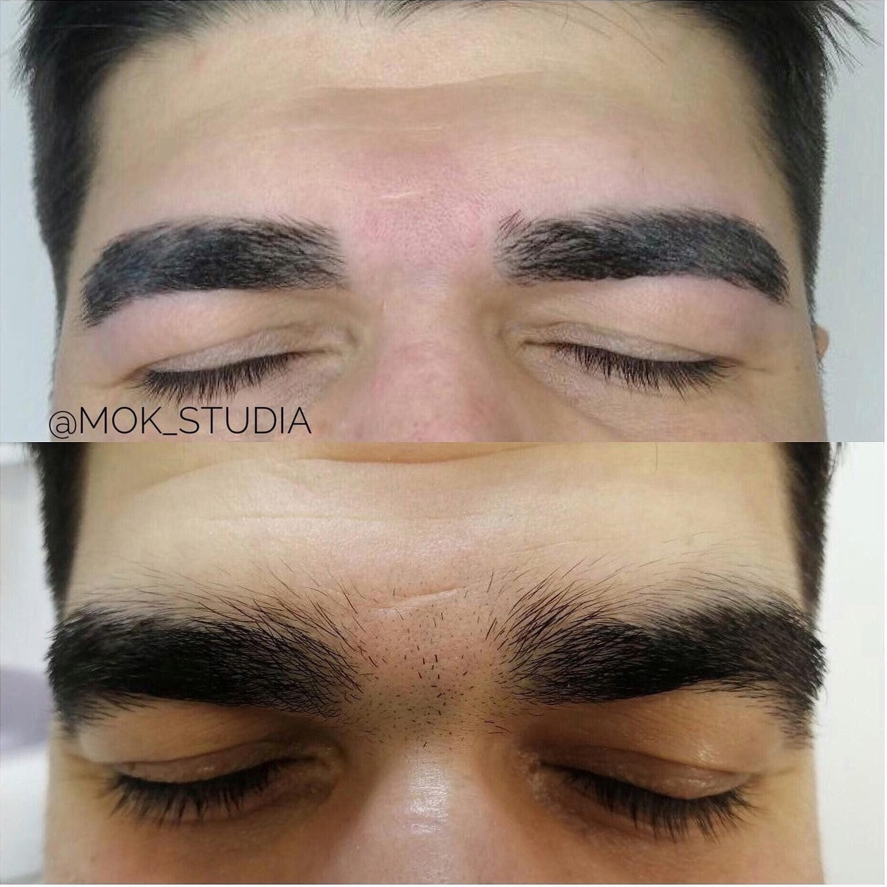 Коррекция бровей