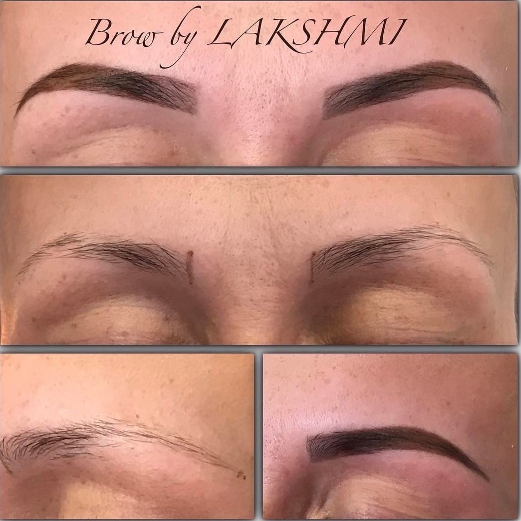 Биотатуаж бровей