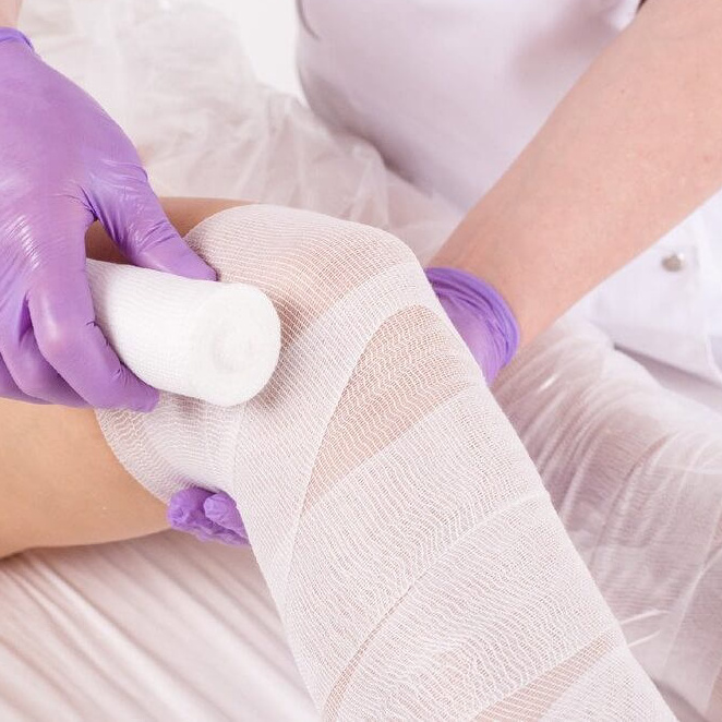 Бандажное фито-солевое обертывание