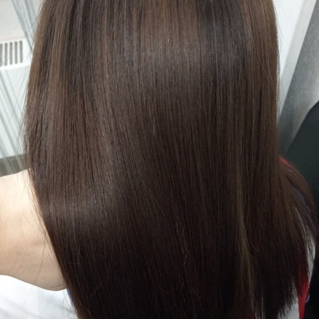 Окрашивание в один тон (длинные)