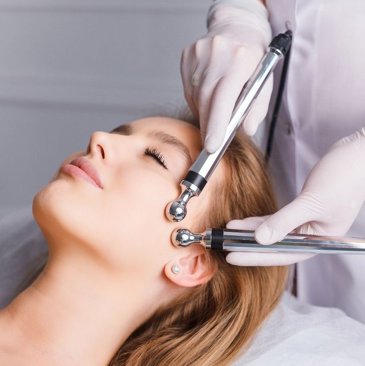 Микротоковая терапия кожи