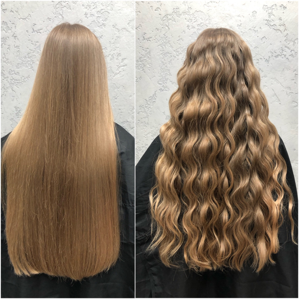 Волны на длинные волосы