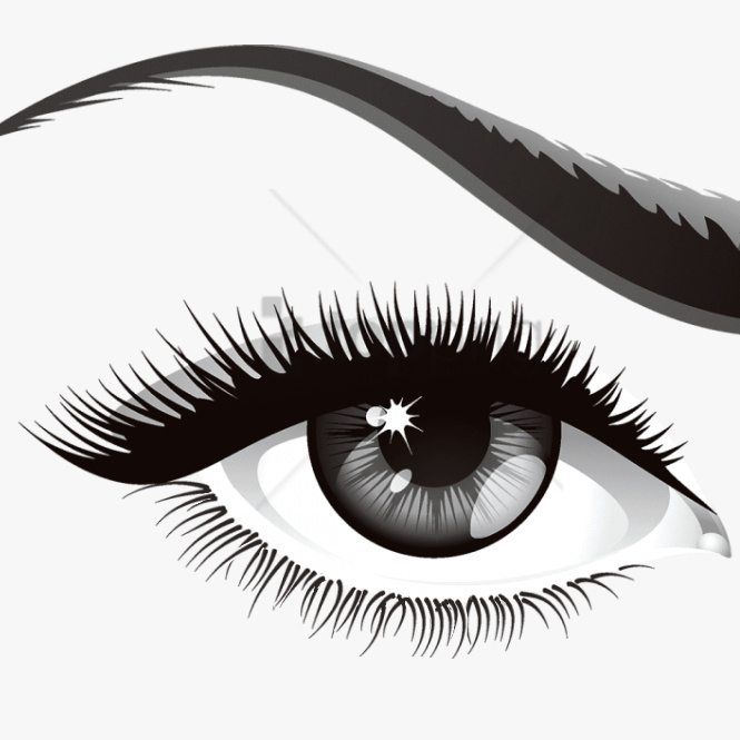 Нижние ресницы 2D