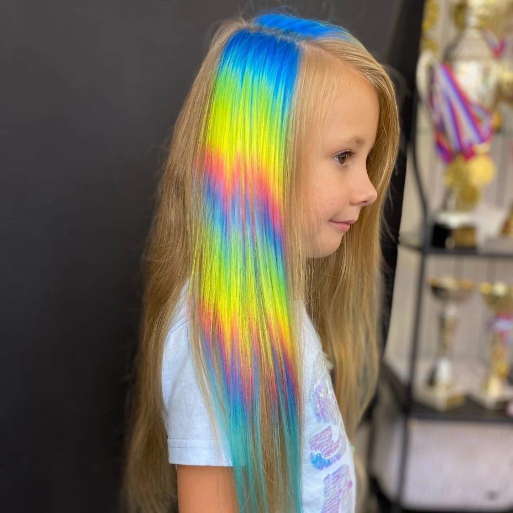 Радужное окрашивание🌈