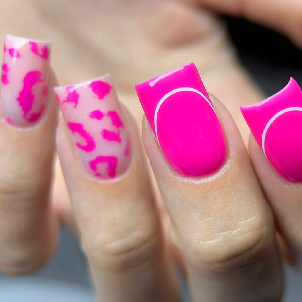 Наращивание ногтей + дизайн/френч