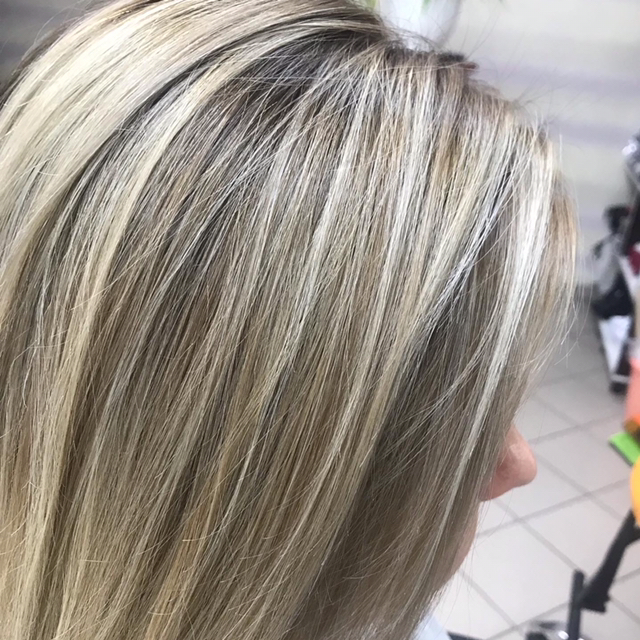 Сложное окрашивание