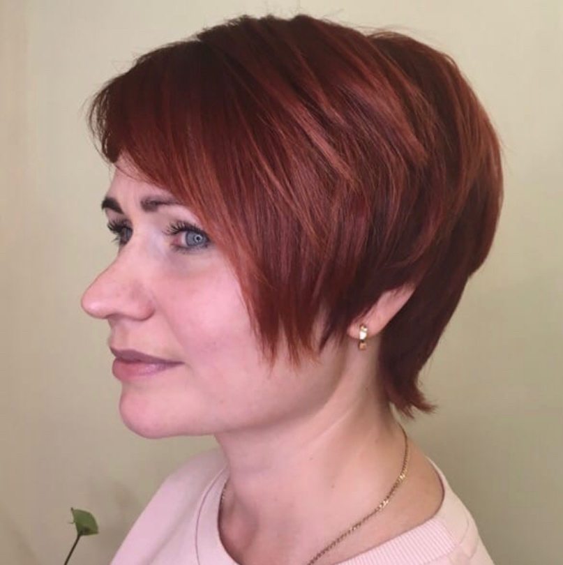 Стрижка женская короткие волосы