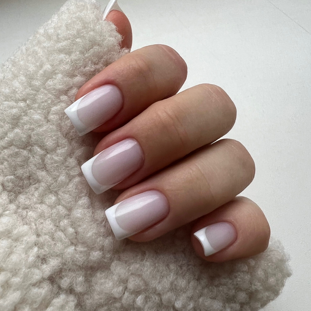 Маникюр гель лак + Френч