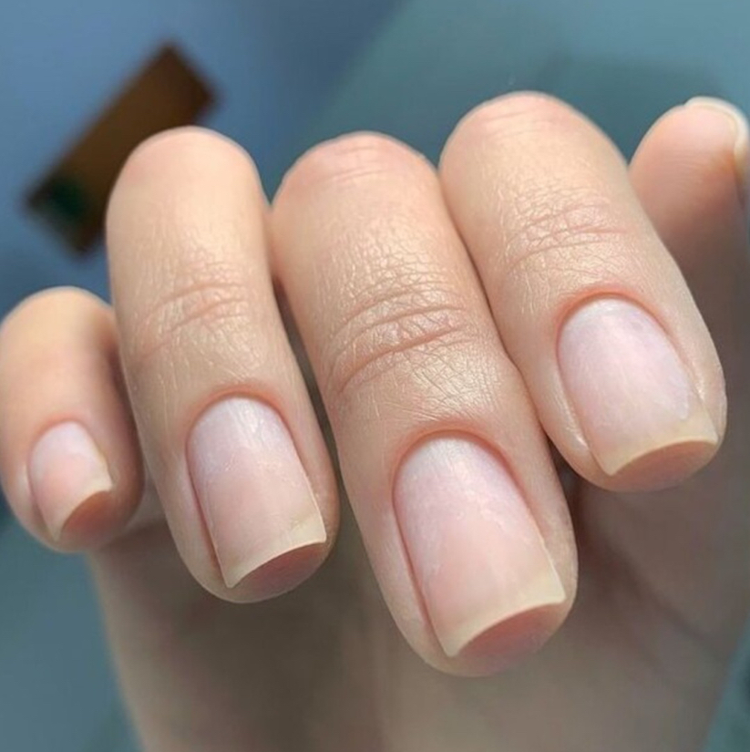 Маникюр без покрытия